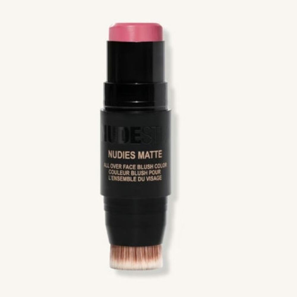NUDESTIX Nudies Matte Lux All Over Face Blush Color stick 0.25 oz- "Bubba"